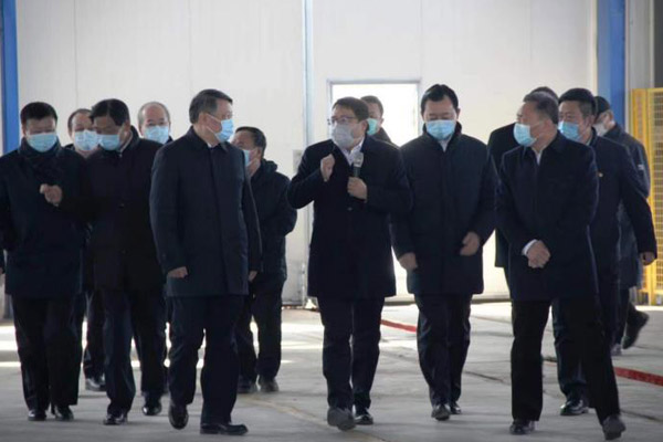 省委副書記、省長唐一軍蒞臨遼寧北票一諾環境產業園參觀指導 省委副書記、省長唐一軍蒞臨遼寧北票一諾環境產業園參觀指導